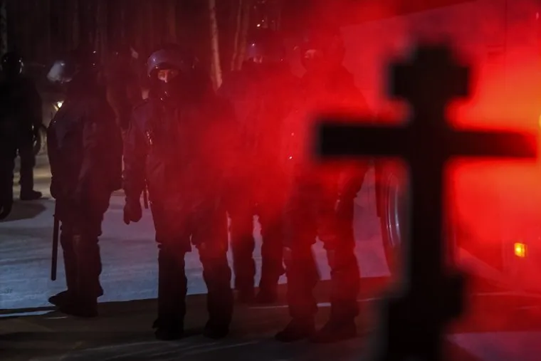 Обстановка вокруг Среднеуральского монастыря после штурма. Екатеринбург