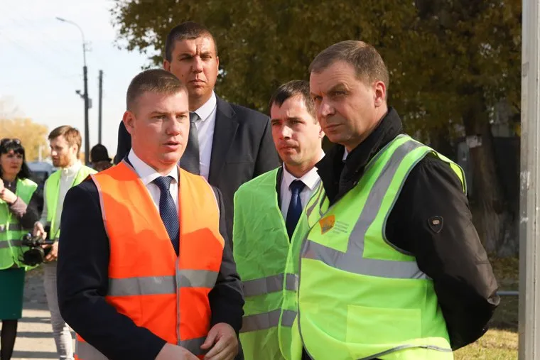 Объезд главы города по объектам благоуйстройства. Курган