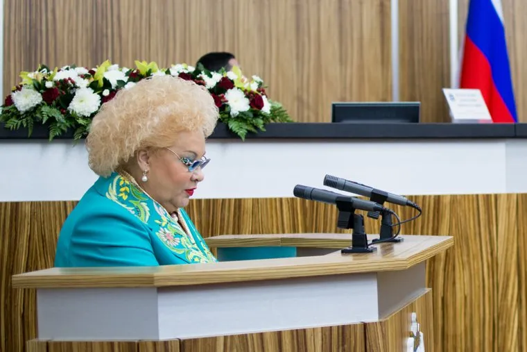 Доклад Кобылкина в Заксобрании, свинцова альбина