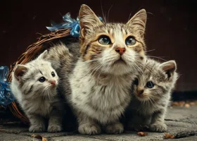 На Ямале отмечаются массовые заболевания среди непривитых котят 