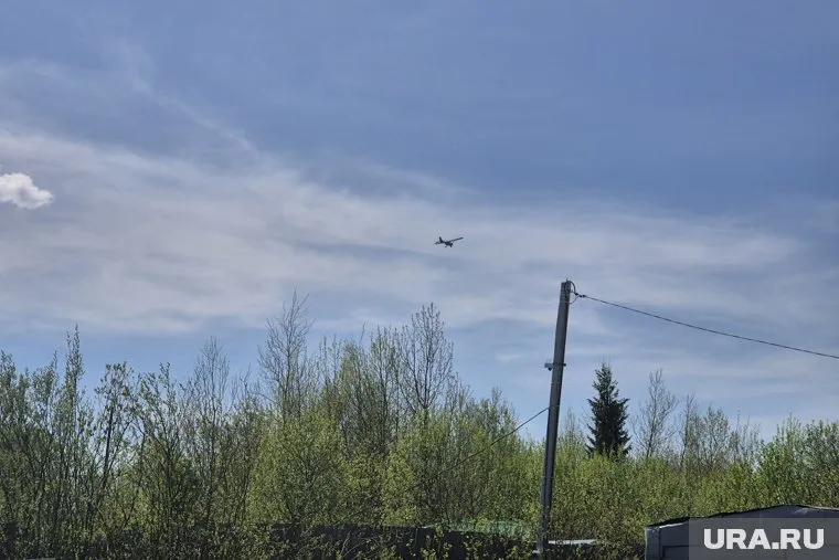 Службы работают на месте падения БПЛА