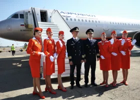 «Со слезами на глазах»: первый самолет приземлился в Краснодаре после трехлетнего перерыва