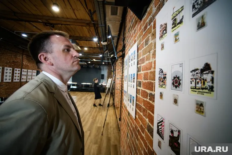 Выставка «Маленькие лики большой Победы» в креативном кластере «Домна». Екатеринбург 