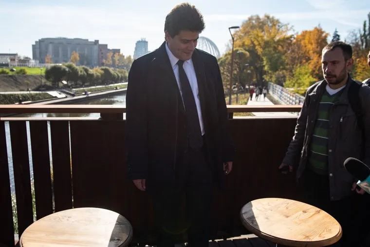 Торжественное открытие благоустроенной набережной реки Исети на участке от улицы Малышева до улицы Куйбышева. Екатеринбург