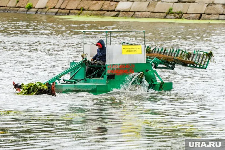 Очистку реки в Челябинске проводили в рамках нацпроекта