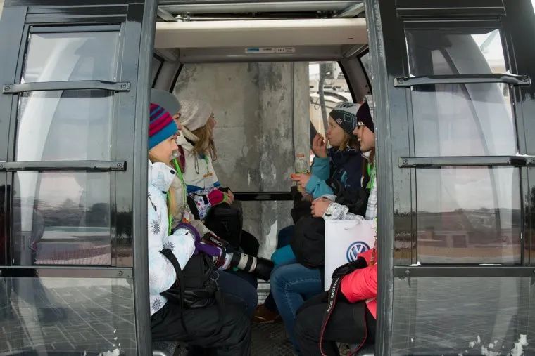 Эстафета Олимпийского огня в Ханты-Мансийске