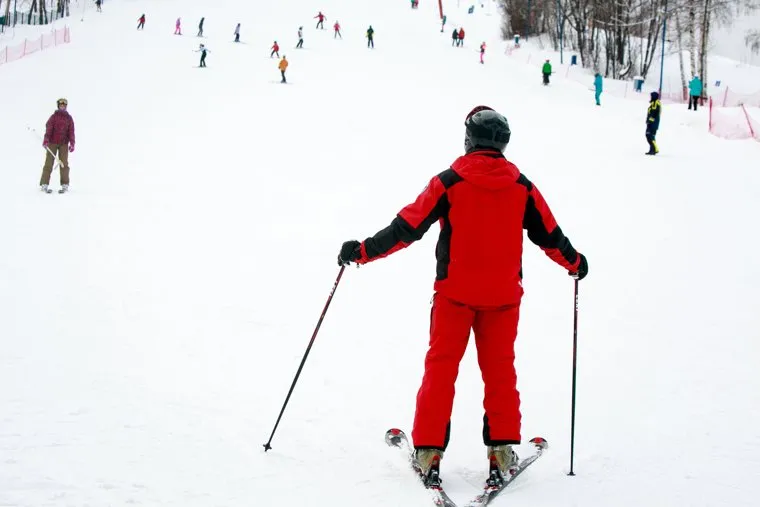 Тренировка сноубордистов СШОР "Центр спортивной подготовки "Хлебниково". Москва