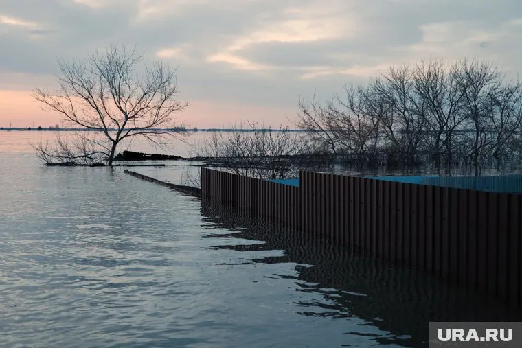 В селе Менщиково вода подбирается к маслозаводу (архивное фото)
