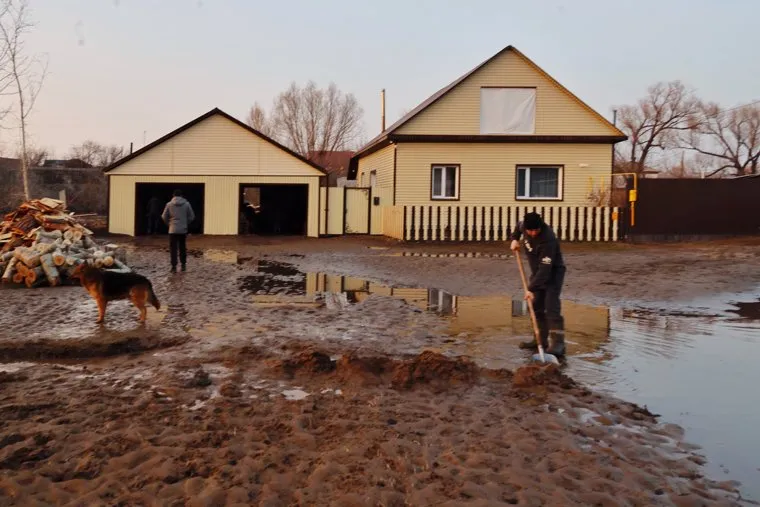 Куртамыш. Наводнение. Курган