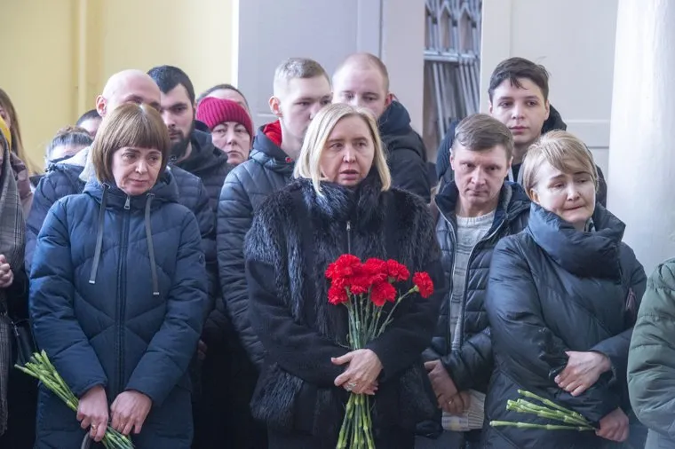 Прощание с погибшим в СВО Михаилом Сальниковым, Пермь