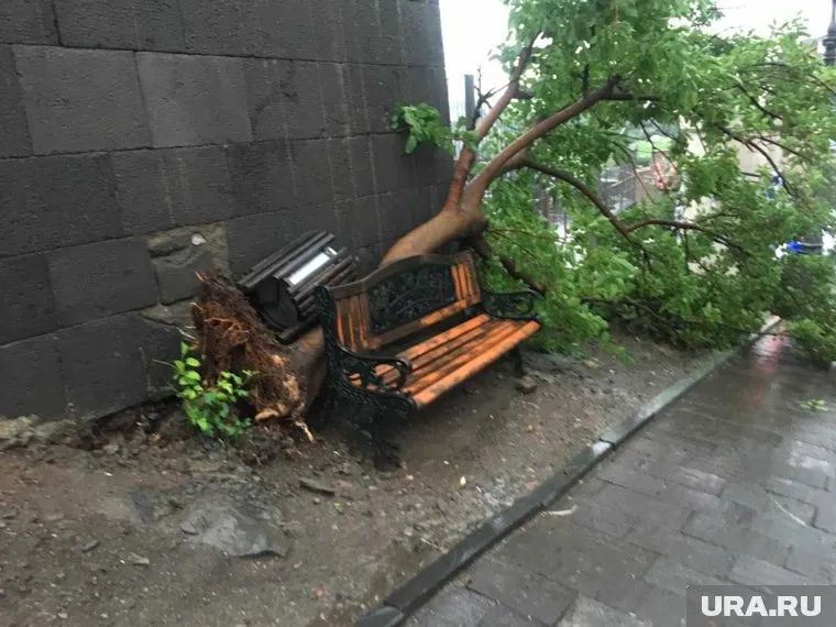 В Челябинске разгулялась стихия