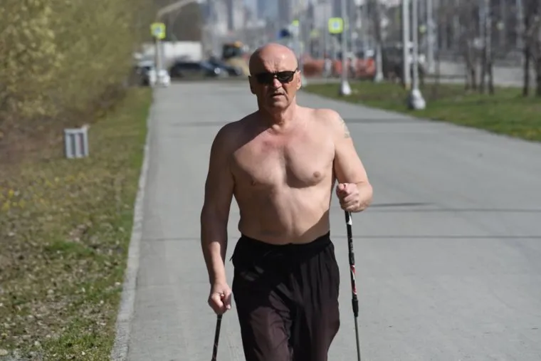 Самый жаркий день в апреле. Екатеринбург