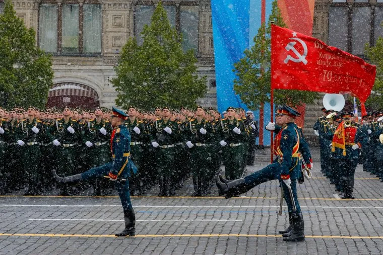 Парад Победы на Красной Площади в Москве. 9 мая 2024