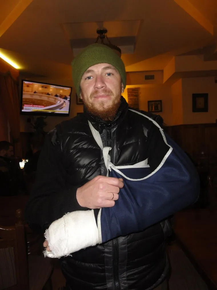 Моторола раненый