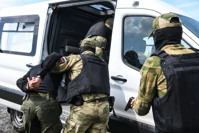Тренировка СОБРа Уральской таможни. Свердловская область