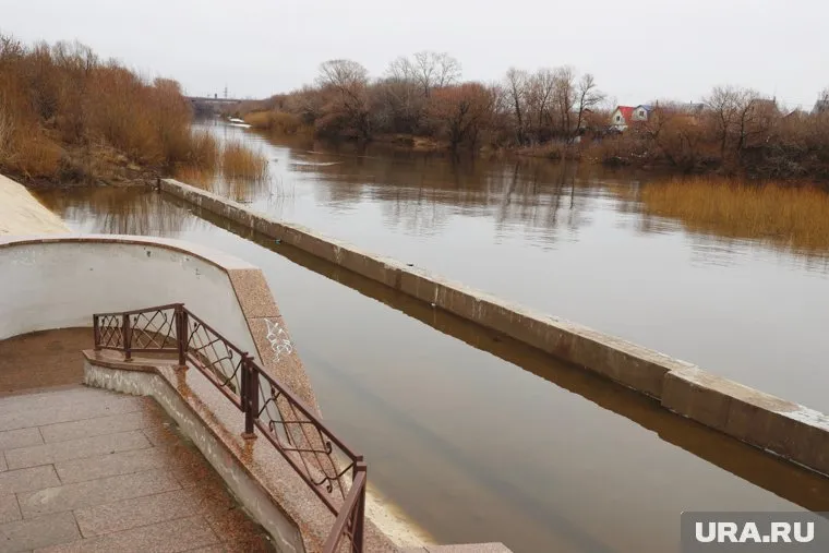 Уровень воды в Тоболе достиг отметки в 343 см