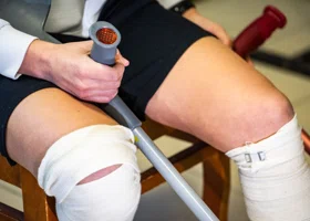 В Тюменской области в несколько раз подскочило число травм из-за гололеда