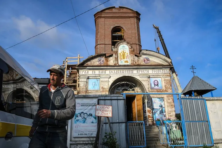 Последствия паводка в Нижних Сергах. Свердловская область