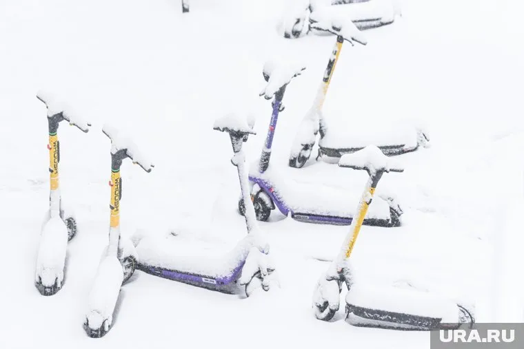 Самокаты вновь появятся в городе, когда погода станет благоприятной