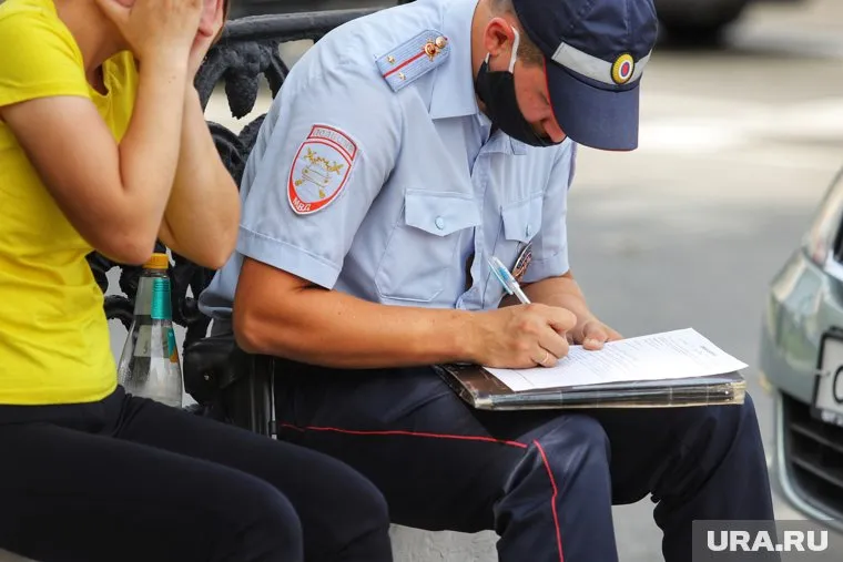 Курганцы сообщают о ДТП в центре города с участием ПАЗика и легкового автомобиля
