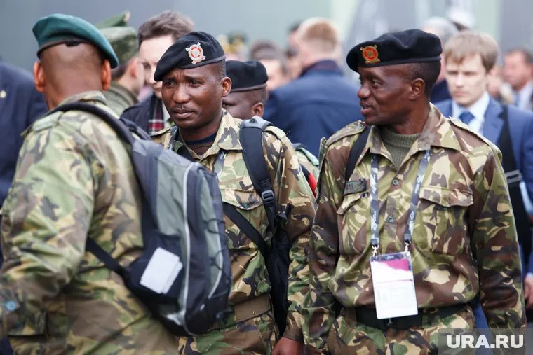 Военные из Африки — частые гости российских коллег (фото из архива)