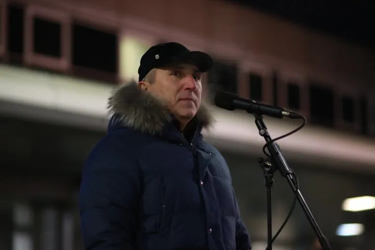 Отправка мобилизованных. Тюмень