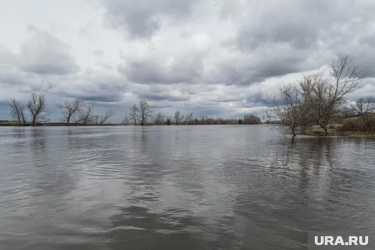 Уровень воды в Тоболе поднялся на два сантиметра за два часа