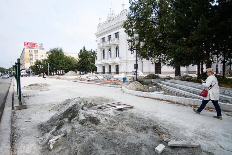 Ремонт дорог и тротуаров в Екатеринбурге