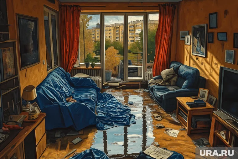 У пенсионеров над головой лопнули трубы бойлера