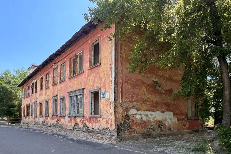 Дома под снос по улице Томина. Курган