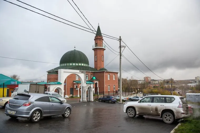 Курбан-байрам в Екатеринбурге, мечеть на  ул. Димитрова, 15., химмаш, мечеть рамазан