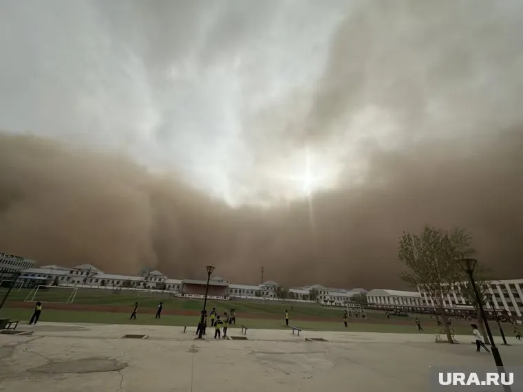 Песчаная буря настигла Амурскую область