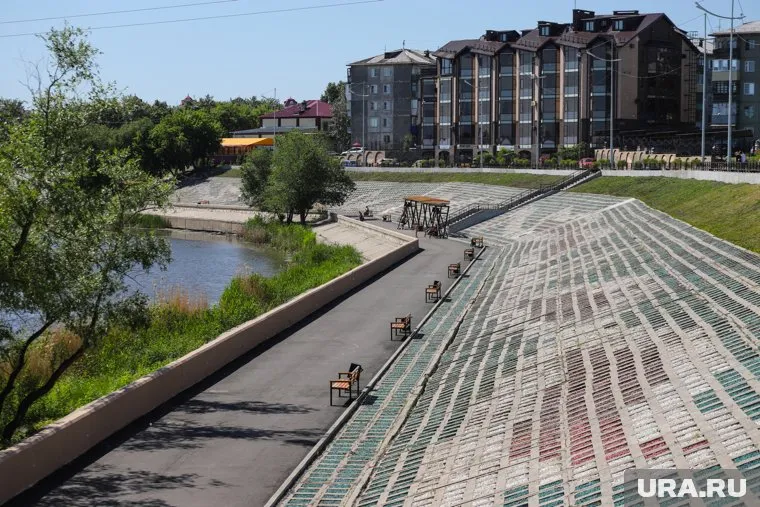 В 2019 году в Кургане обновили другой участок набережной