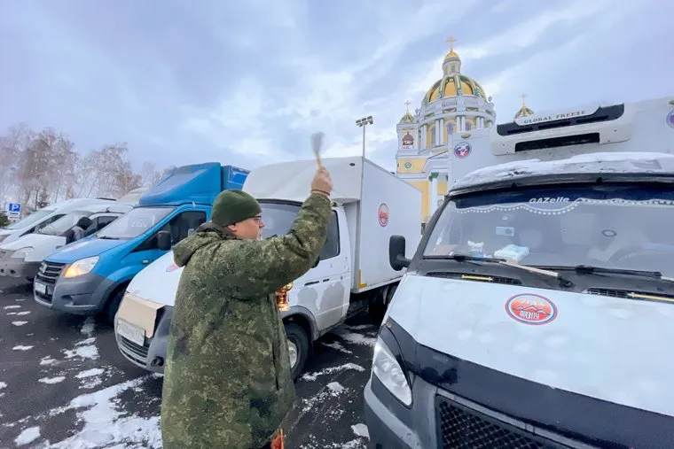 Гуманитарный конвой ветеранов ГРУ. Челябинск