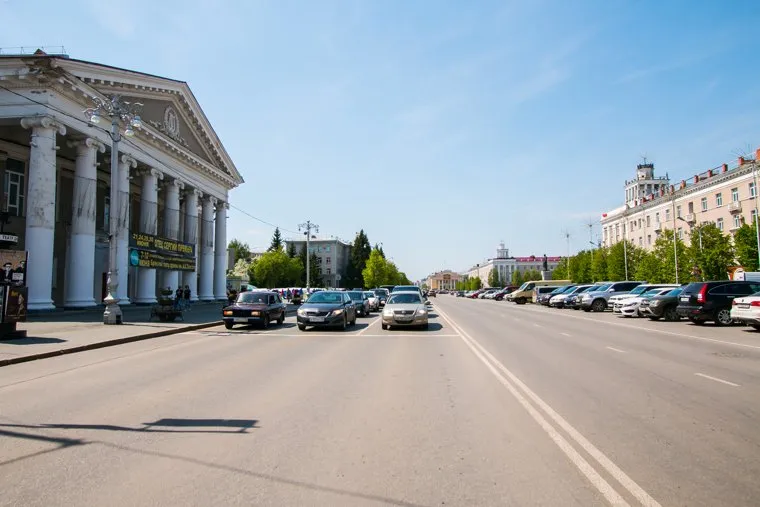 Виды города. Курган