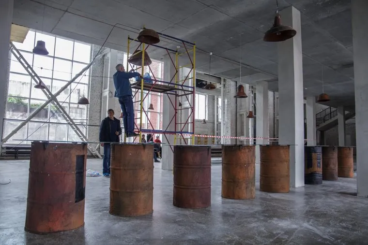 Территории завода им. Шпагина. Пермь