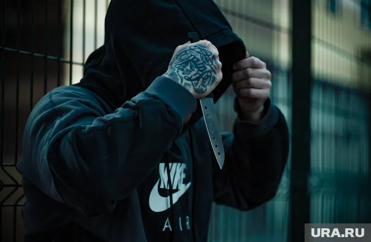 В руках одного из участников конфликта был нож (архивное фото)