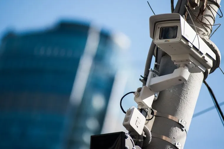 Виды Екатеринбурга, камера наблюдения, видеофиксация, видеофиксация правонарушений