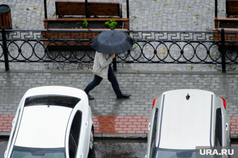 Вечером 2 июля в Екатеринбурге пошел долгожданный дождь