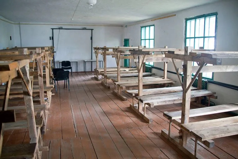 Музей тюрьмы.  Пермь-36, колония, нары, лагерь