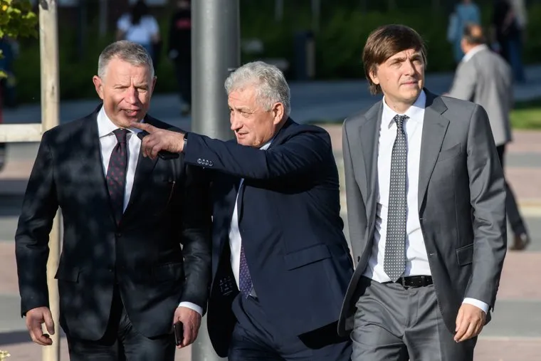 Министр просвещения РФ Сергей Кравцов в Уральском губернаторском лицее. Екатеринбург