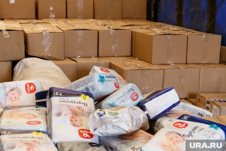 Крупная партия гуманитарного груза из ХМАО готовится к отправке на Донбасс