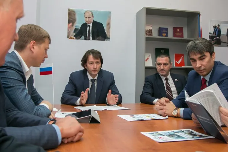 Открытие штаба Владимира Путина. Курган