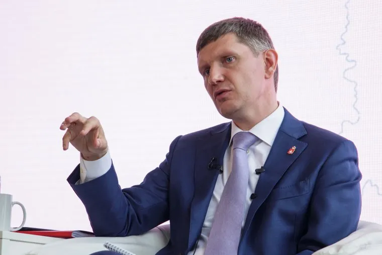 Пресс-конференция губернатора Максима Решетникова. Пермь