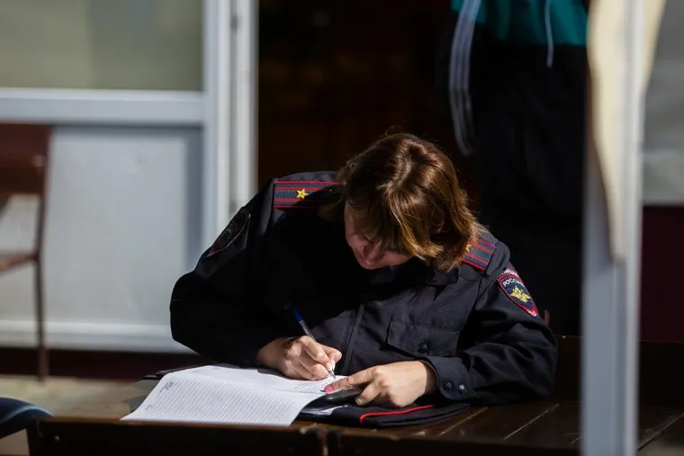 Резня на проспекте Ленина. Сургут, полиция