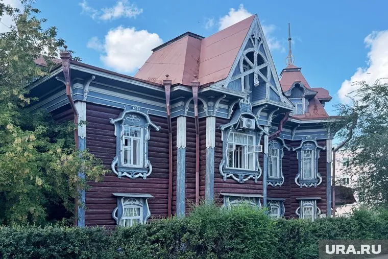 Дом инженера Остапца в Кургане построили в стиле модерн