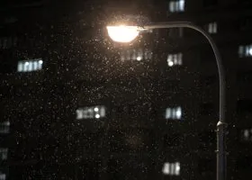 На новой улице в Кургане дали свет раньше срока