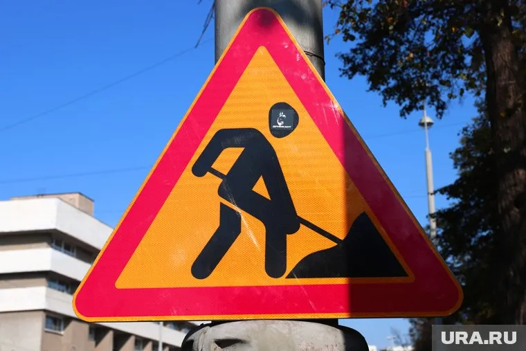 Реверсивное движение введут из-за ремонта дороги