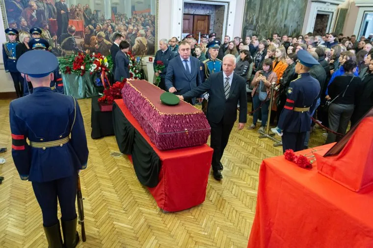 Прощание с Ефановым. Екатеринбург