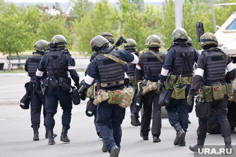 Курганские силовики успешно прошли учения (архивное фото)